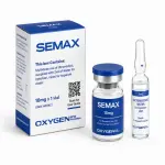Peptideo Semax 10MG Oxygenkw (1 Vial + Agua 2ML)